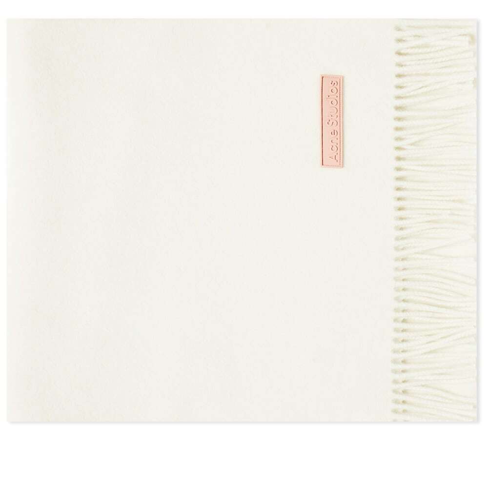 Acne Studios Men's Vesta Scarf in Cold White