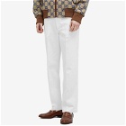 Gucci Men's Cotton Trousers in Stamp White/Mix