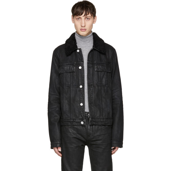 Helmut Lang Black Denim Mr 87 Jacket Helmut Lang