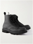 Grenson - Jude Coated-Leather Boots - Black