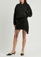 Helmut Lang MA1 Stretch-cotton Bomber Jacket Black