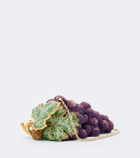 Judith Leiber Couture Grapes Concord embellished clutch