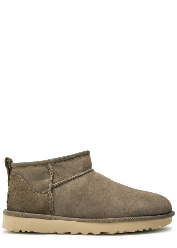 Photo: Ugg Classic Ultra Mini Suede Boots Brown