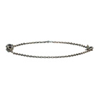 Pearls Before Swine Silver Double Link Bracelet