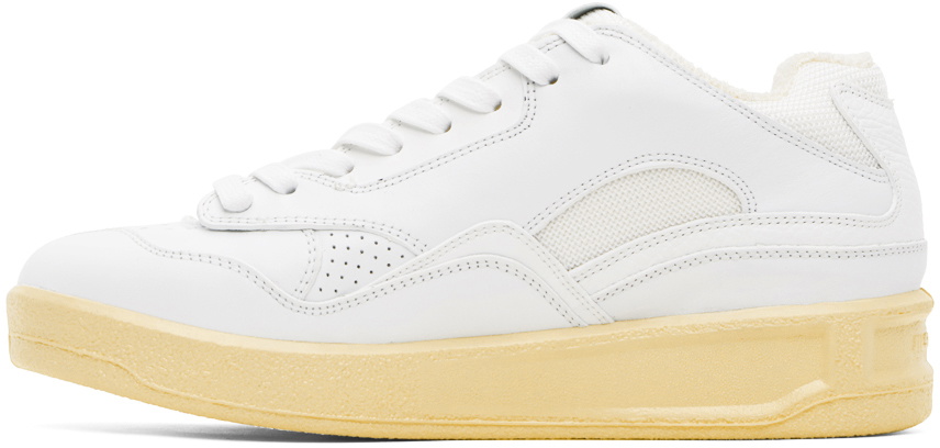 Jil Sander White Low-Top Sneakers