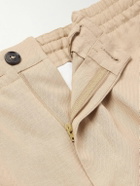 Zegna - Straight-Leg Linen Shorts - Neutrals