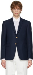 Thom Browne Navy Classic Sport Coat Blazer