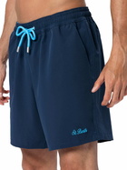 MC2 Saint Barth Man Blue Comfort Swim Shorts