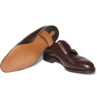 John Lobb - William Leather Monk-Strap Shoes - Brown
