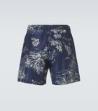Moncler Archivio floral swim trunks