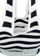 Jacquemus Le Sac Marcel Striped Knitted Tote - Navy - One Size