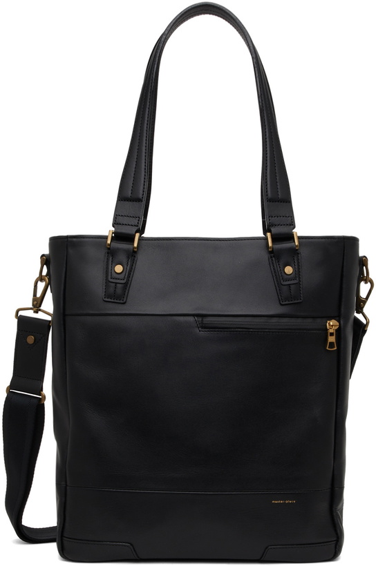 Photo: Master-Piece Co Black Gloss Tote Bag