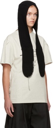 ADER error Black Ear Flap Beanie