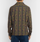 Stüssy - Camp-Collar Printed Voile Shirt - Green