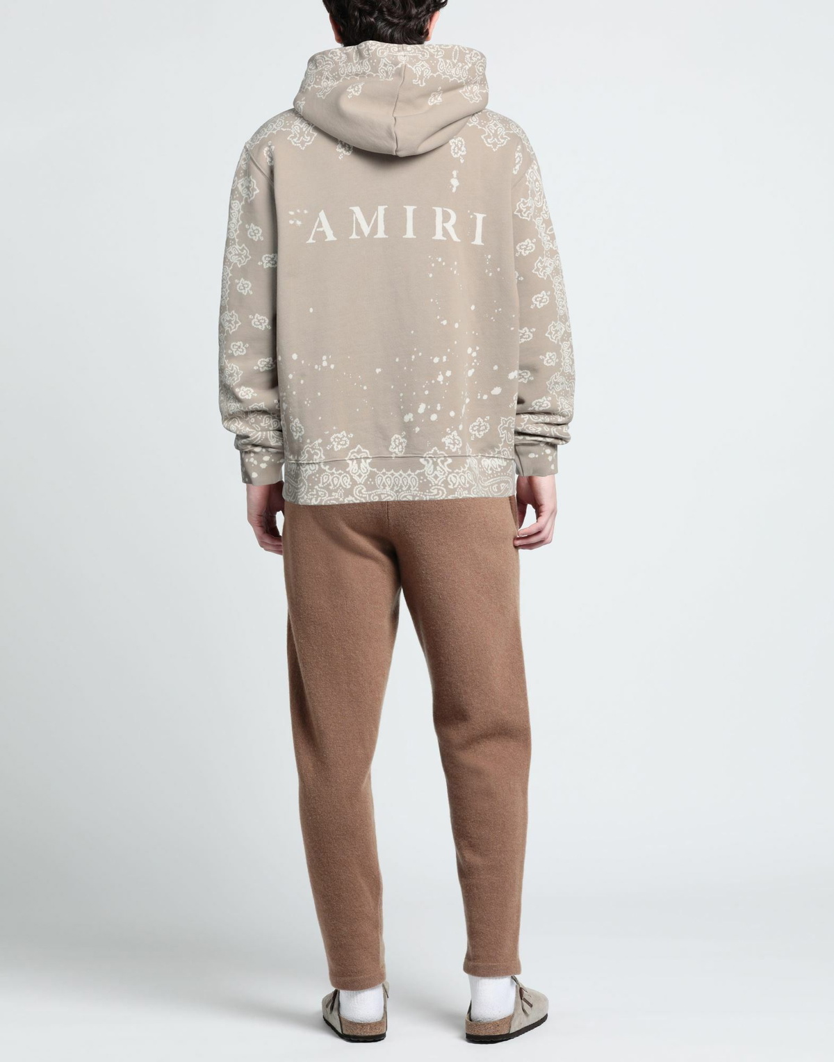 Amiri Mens Sweatshirt in Sand