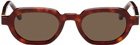 Han Kjobenhavn Red & Tortoiseshell Banks Sunglasses