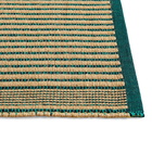 HAY Tapis Mat in Black/Green