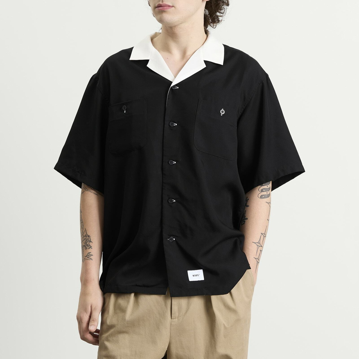 WTAPS Men's Kingpin 02 Ss in Black