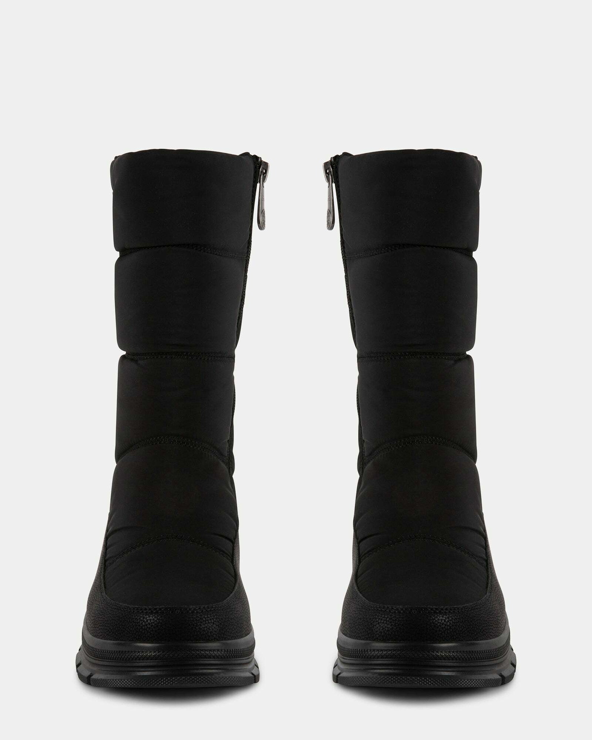 Steve Madden Elysia Boots in Black Fabric