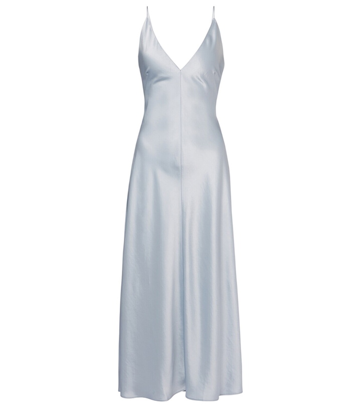Photo: Leset Barb satin slip dress