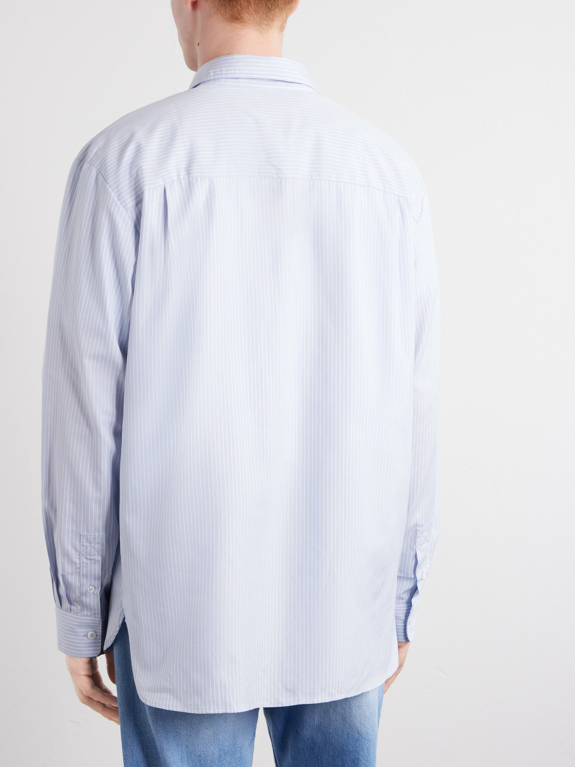 A.P.C. - Malo Striped Organic Cotton Shirt - Blue