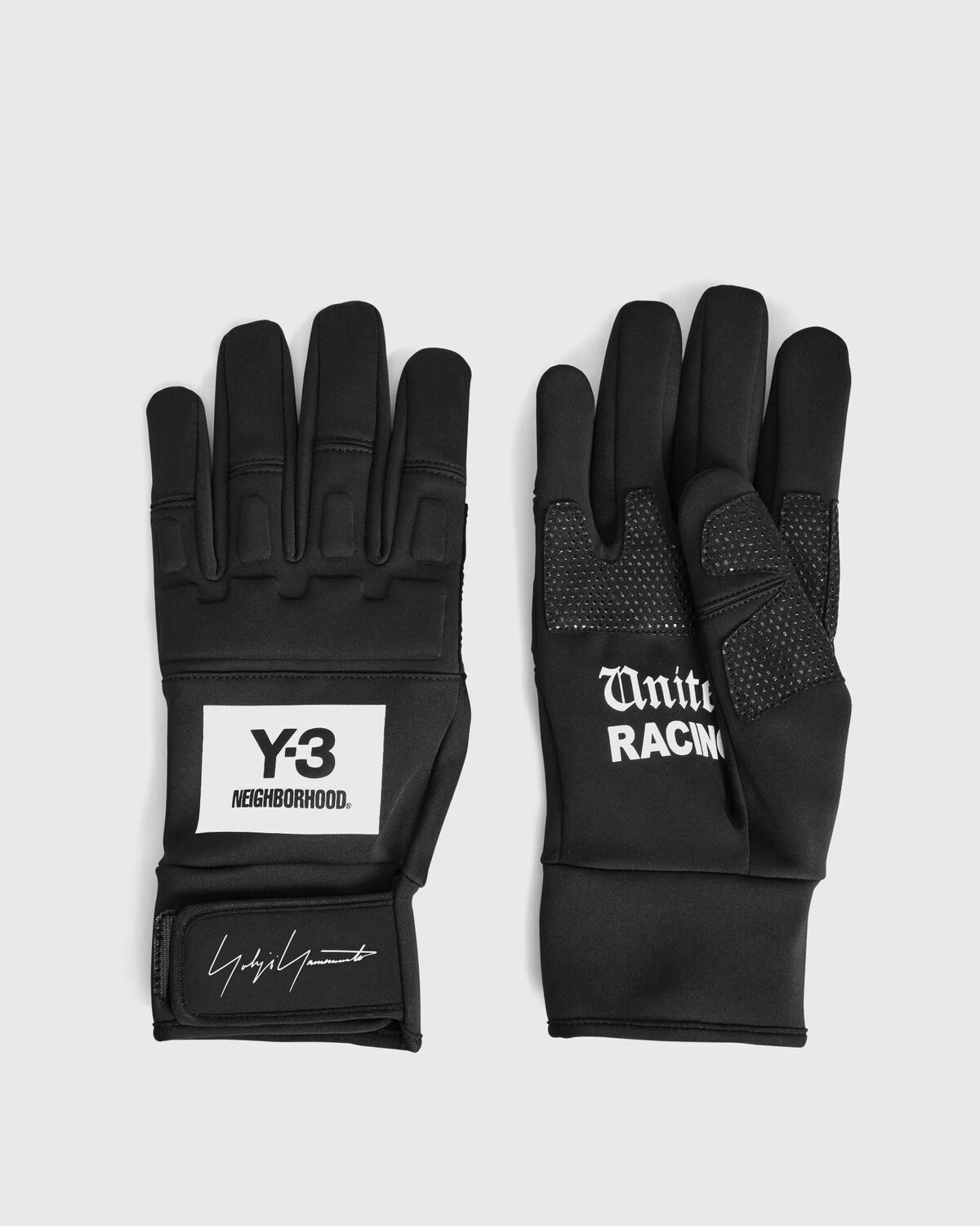 Y-3 X NEIGHBORHOOD GLOVES Black Mens Glofe