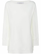 MAX MARA - Garibo Cotton Jersey Crewneck Top