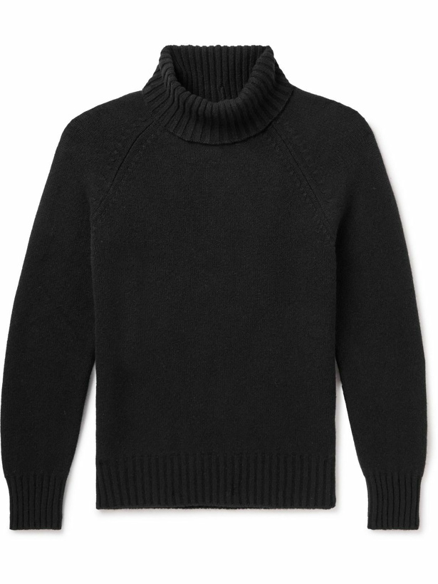 Photo: TOM FORD - Cashmere-Blend Rollneck Sweater - Black