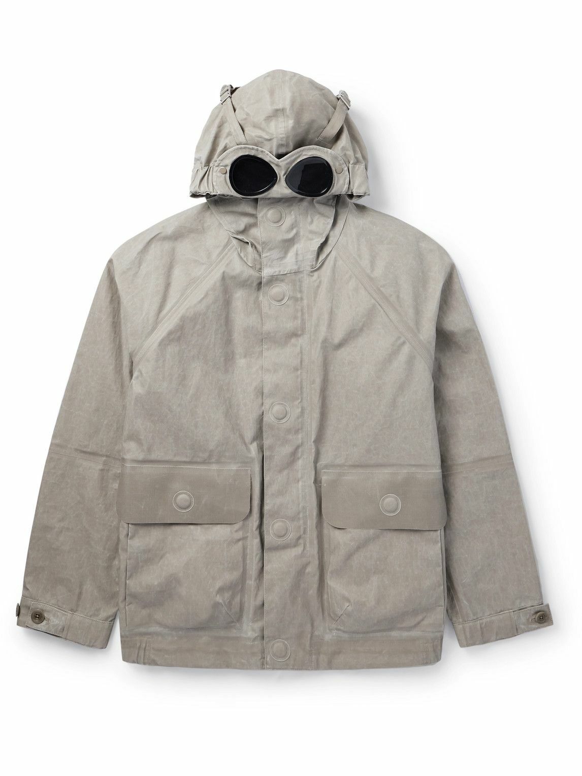 ジャケット・アウター C.P. COMPANY TOOB-TWO GOGGLE JACKET TOOB TWO GOGGLE JACKET GRAY - C.P. COMPANY(シーピー カンパニー