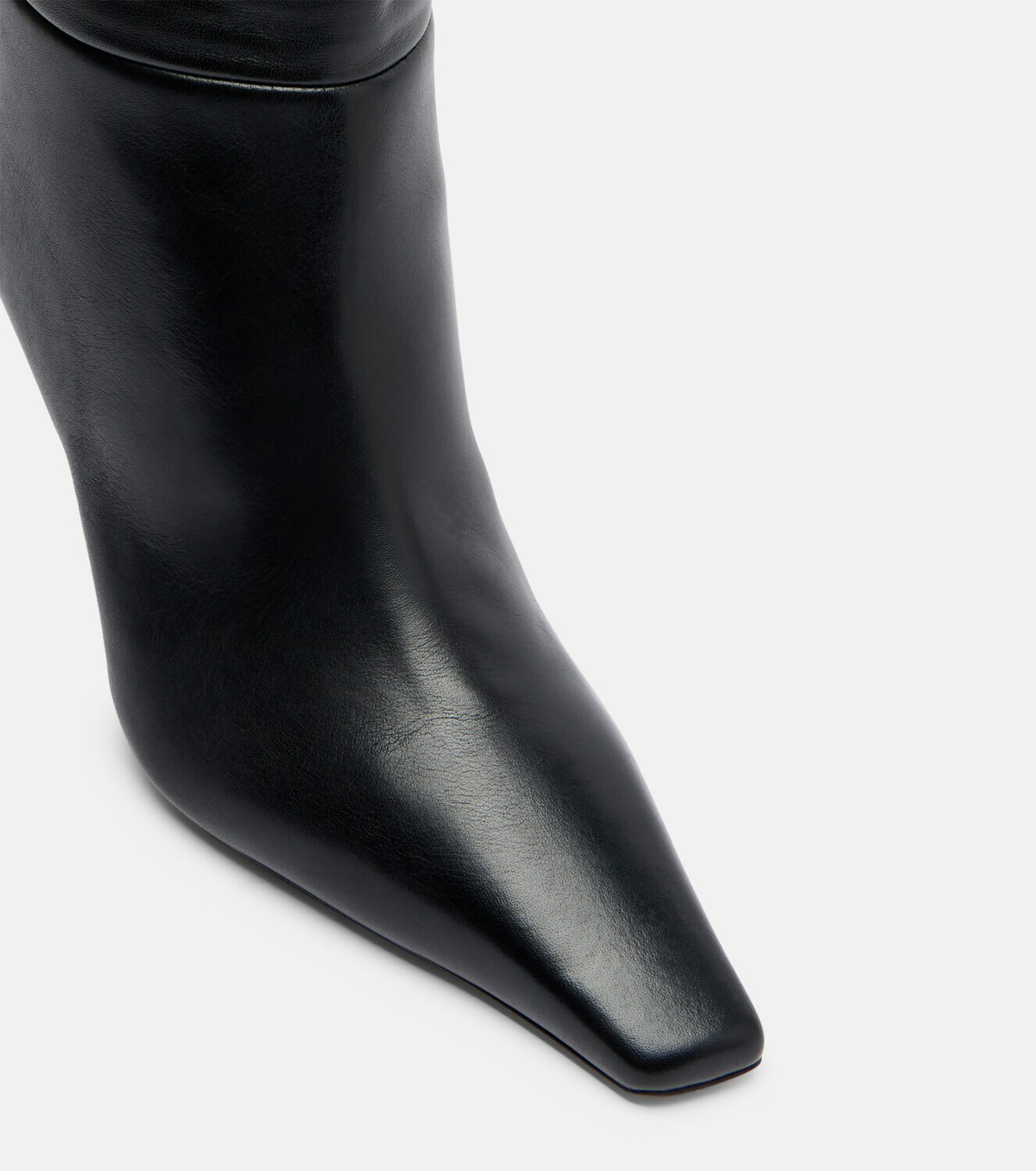 Amina Muaddi Jamie 80 leather over-the-knee boots