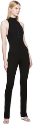 Courrèges Black Rib Jumpsuit