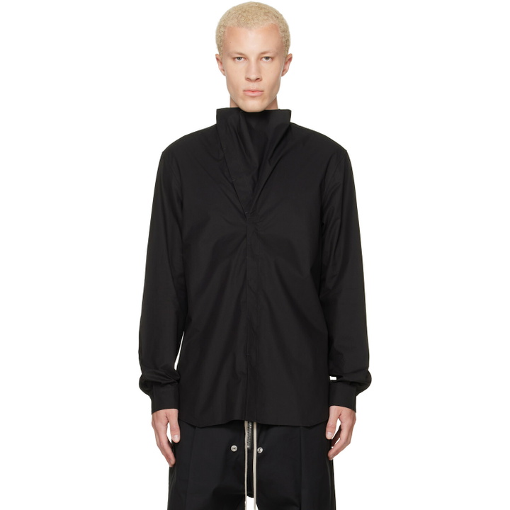 Photo: Rick Owens Black Tower Island Shirt
