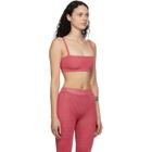 Calle Del Mar Red Knit Bandeau