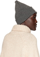 R13 Gray Oversized Beanie