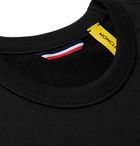 Moncler Genius - 2 Moncler 1952 Logo-Appliquéd Loopback Cotton-Jersey Sweatshirt - Black