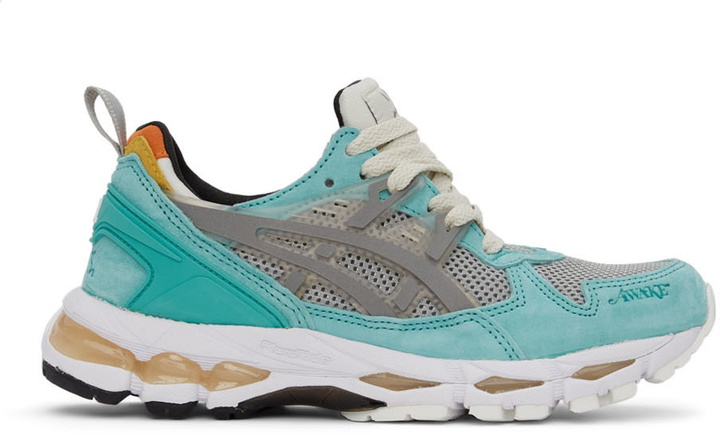 Photo: Awake NY Blue & Grey Asics Edition Gel-Kayano 21 Sneakers