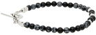 Isabel Marant Black Faded Bracelet