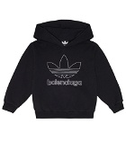 Balenciaga Kids - x Adidas logo cotton sweatshirt