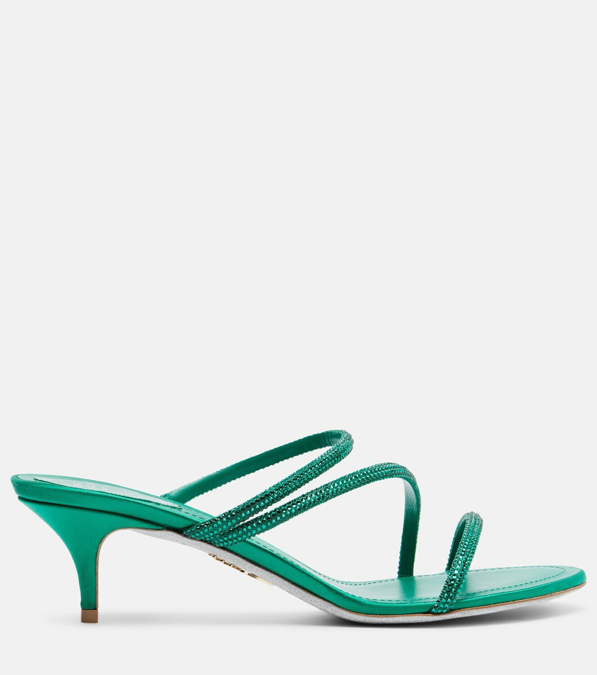 Rene Caovilla Crystal-embellished sandals
