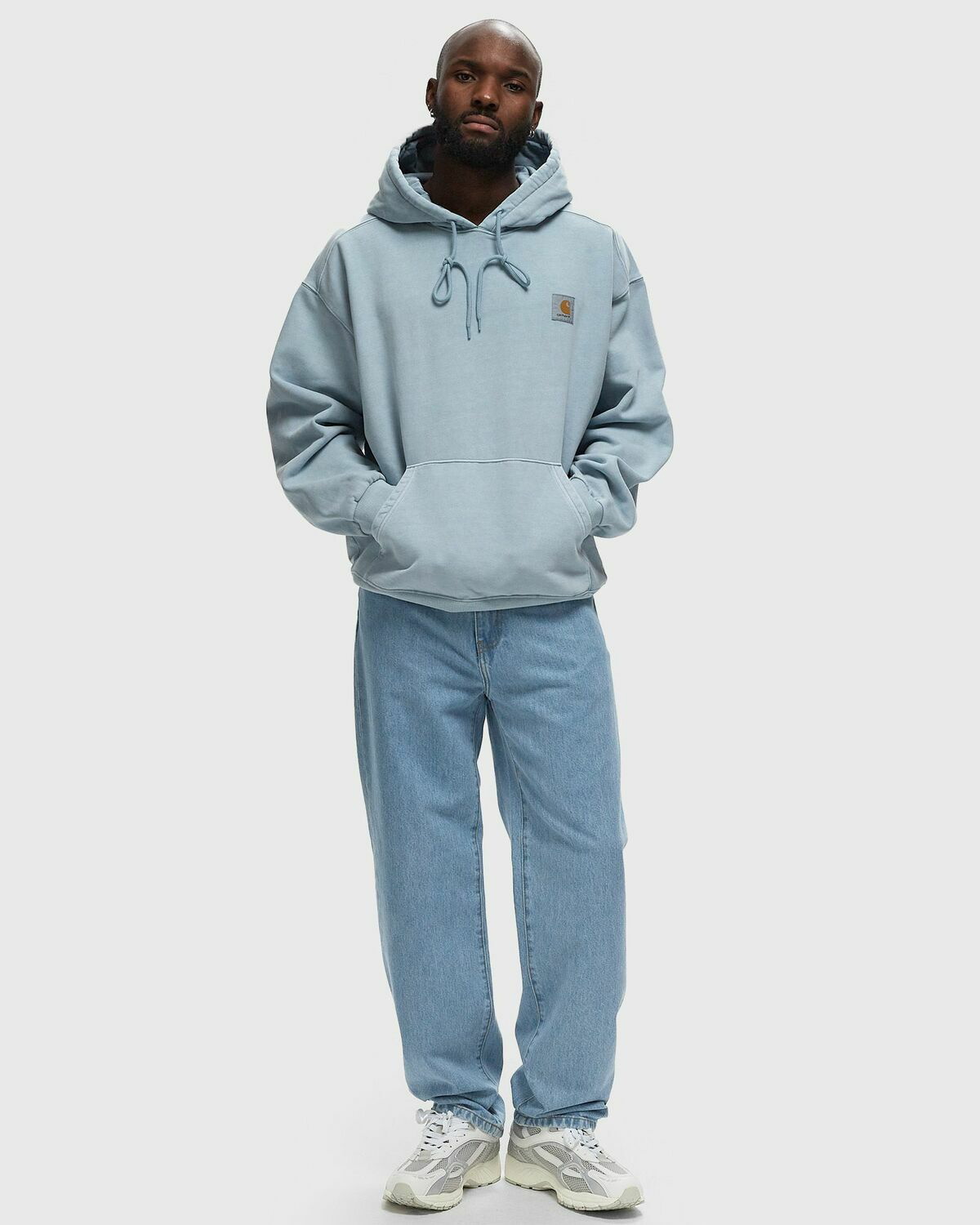 Carhartt Wip Hooded Vista Sweat Blue Hoodies Carhartt WIP