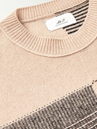 Mr P. - Jacquard-Knit Cashmere-Blend Sweater - Neutrals