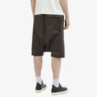 Rick Owens Men's Rick's Pod Shorts in Dark Dust