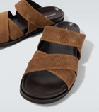 Manolo Blahnik Seaton suede sandals