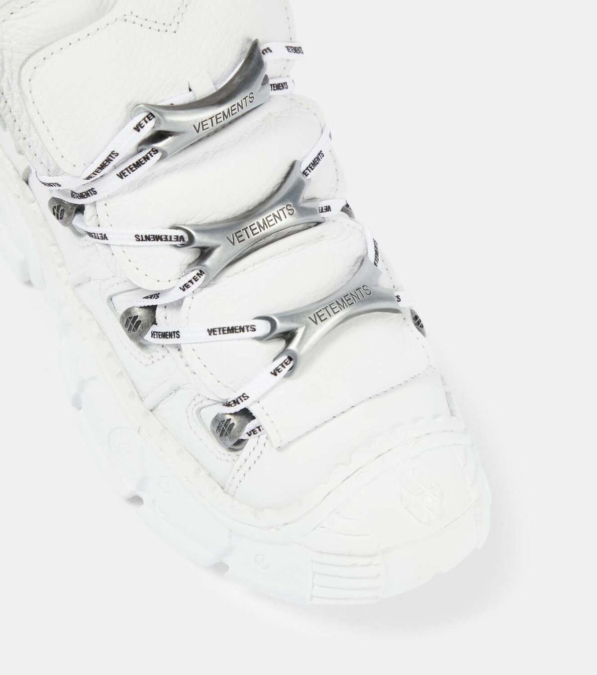 Vetements x New Rock leather platform sneakers