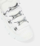 Vetements x New Rock leather platform sneakers