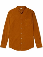 Massimo Alba - Noto2 Slim-Fit Grandad-Collar Cotton-Corduroy Shirt - Brown