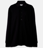 Courrèges Cotton jersey polo sweater