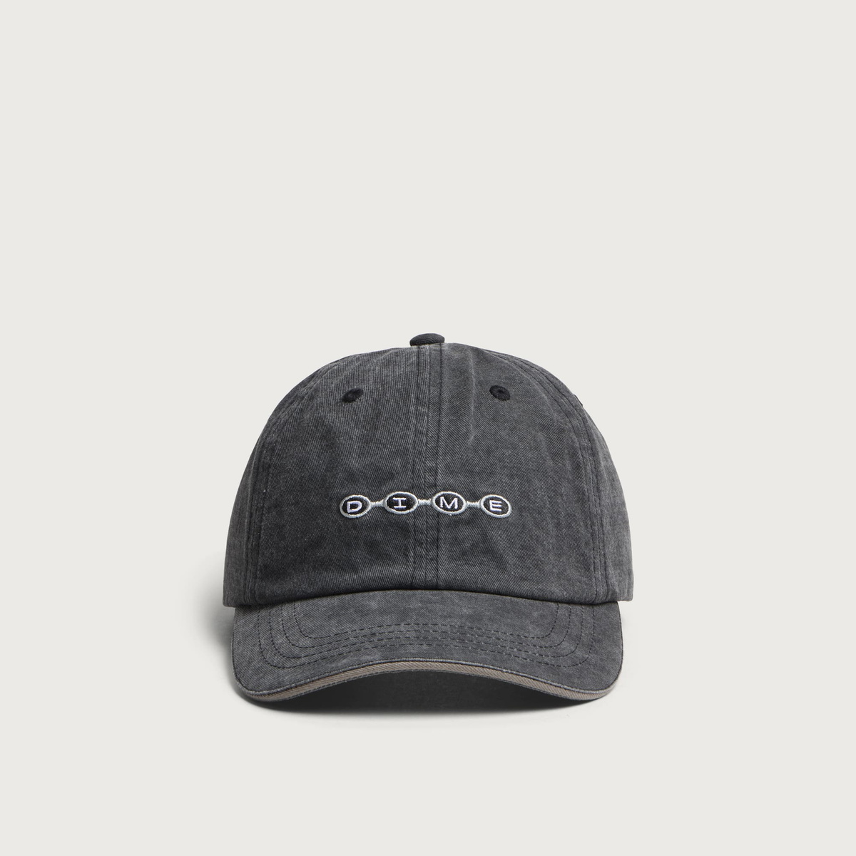 Dime Men's Space Low Pro Cap in Black Washed