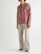 Our Legacy - Printed Linen Shirt - Pink