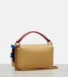 Dolce&Gabbana 3.5 Small raffia-effect crossbody bag